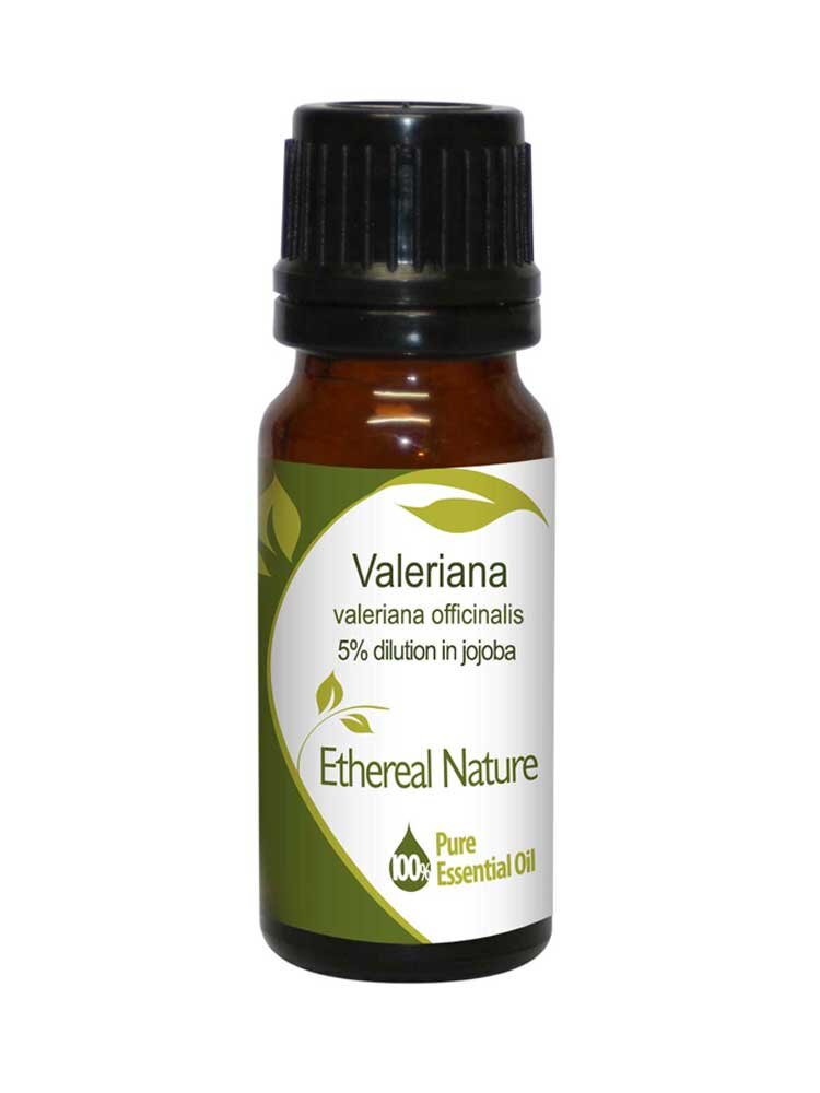 Βαλεριάνα (Valeriana) 5 % σε Τζοτζόμπα Αιθέριο Έλαιο 10ml Nature & Body