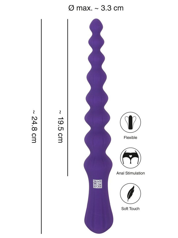 24.7cm Magic Flexible Anal Wand No3 Orion