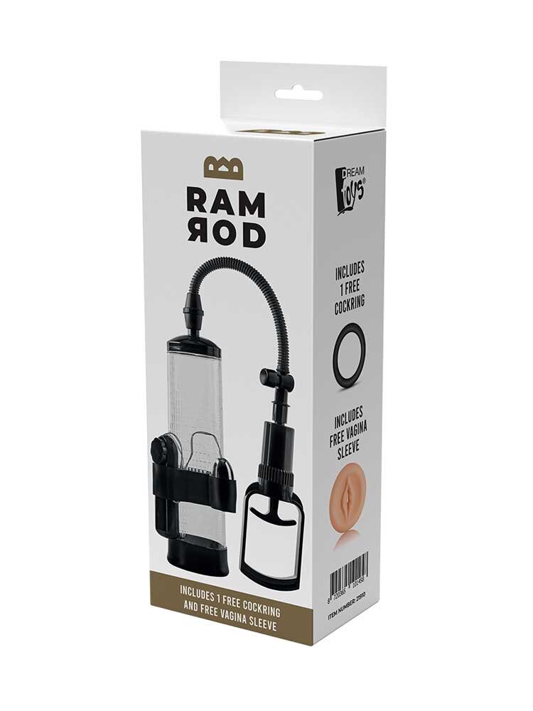 Ramrod Vibrating Penis Pump Dream Toys