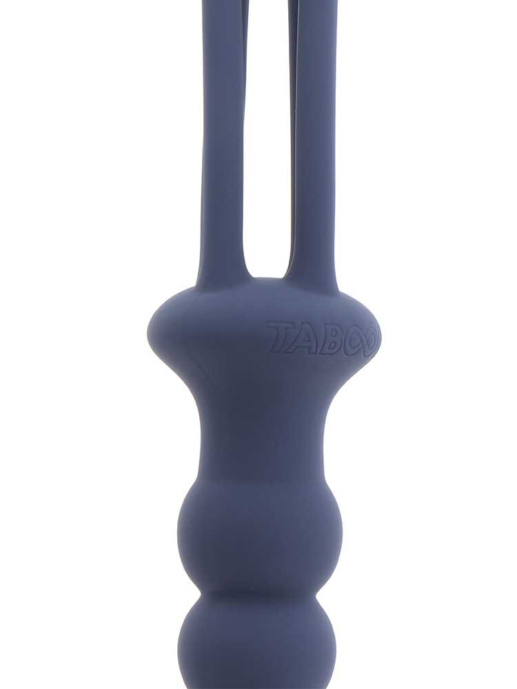 38.0cm Whip & Plug Silicone Blue by Tabbom