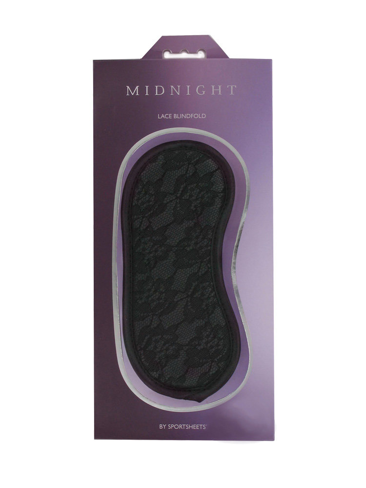 Midnight Lace Blindfold by Sportsheets