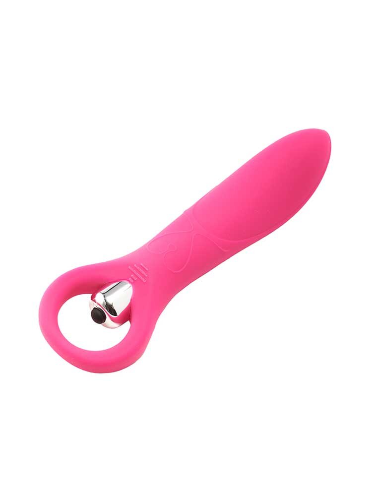 Ring Bullet Vibrator 10 Functions Pink by Dream Toys