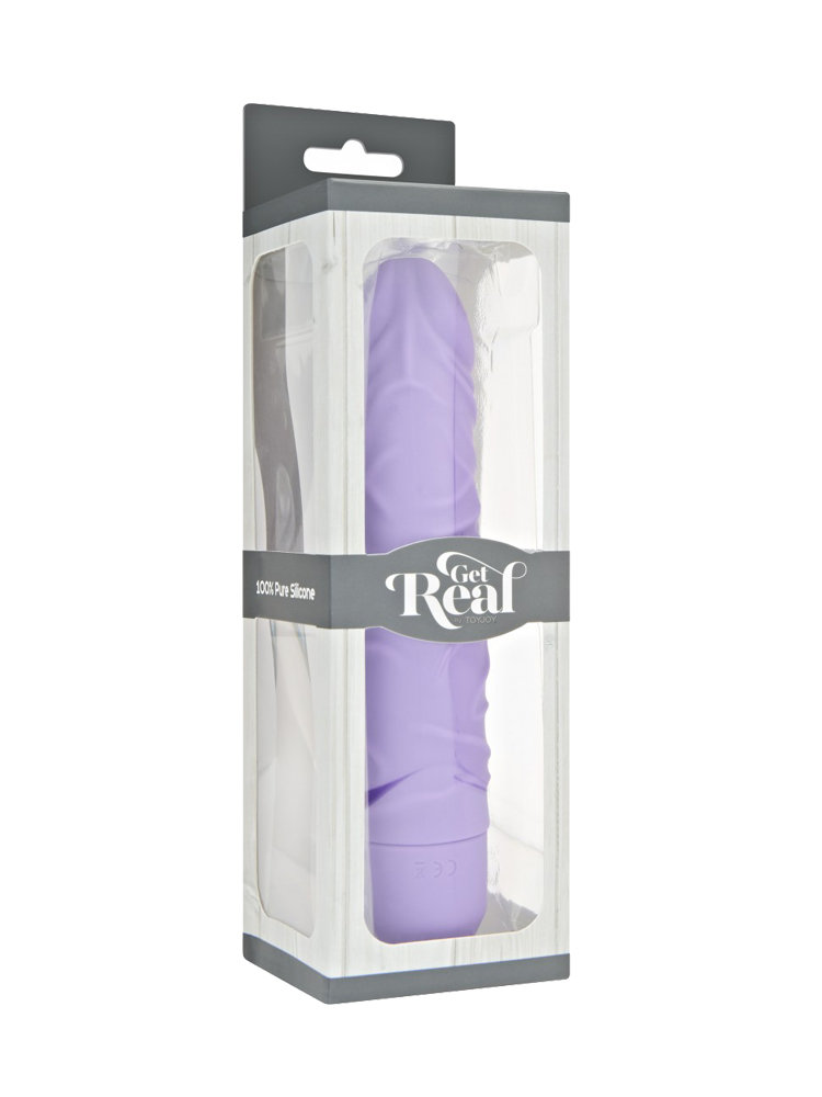 Get Real Realistic Vibrator Purple by ToyJoy