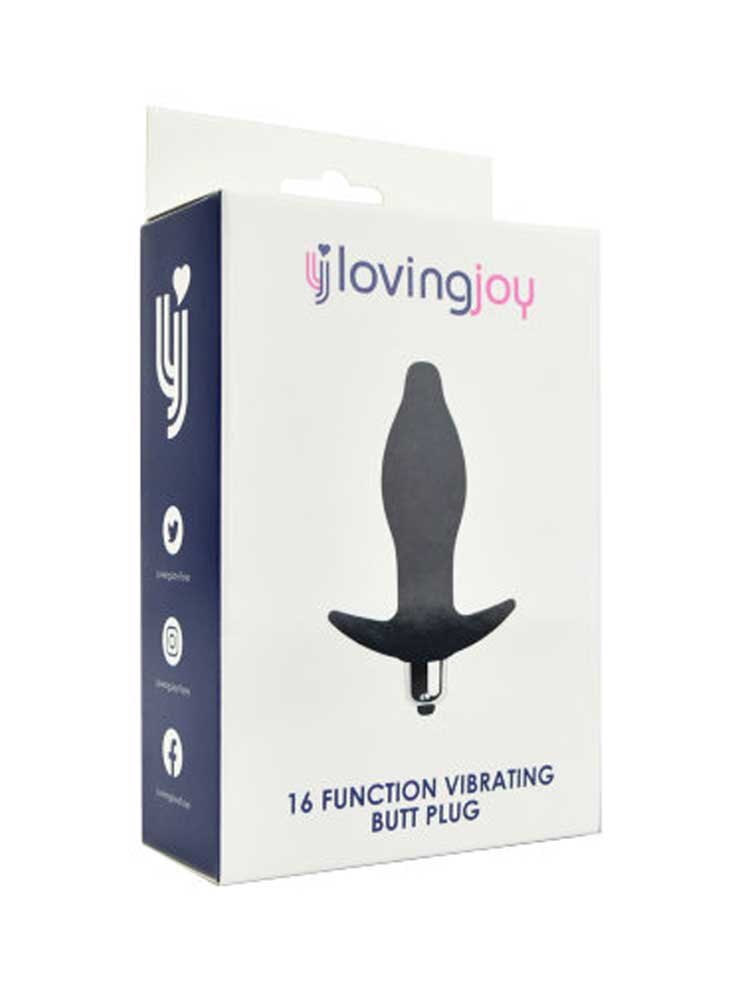 16 Function Vibrating Butt Plug by Loving Joy