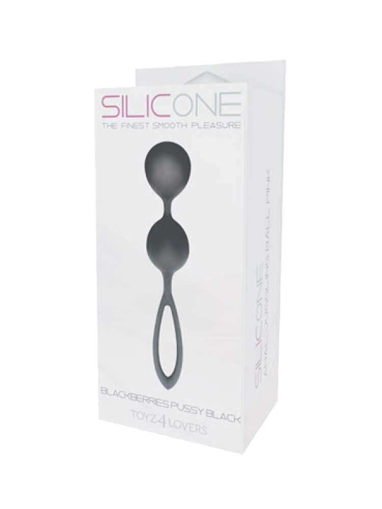 Silicone Blackberries Pussy Black by Toyz4Lovers