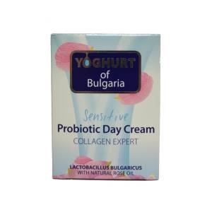 Κρέμα ημέρας με κολλαγόνο για ευαίσθητη επιδερμίδα Natural Bulgarian Rose Oil & Yogurt by Biofresh
