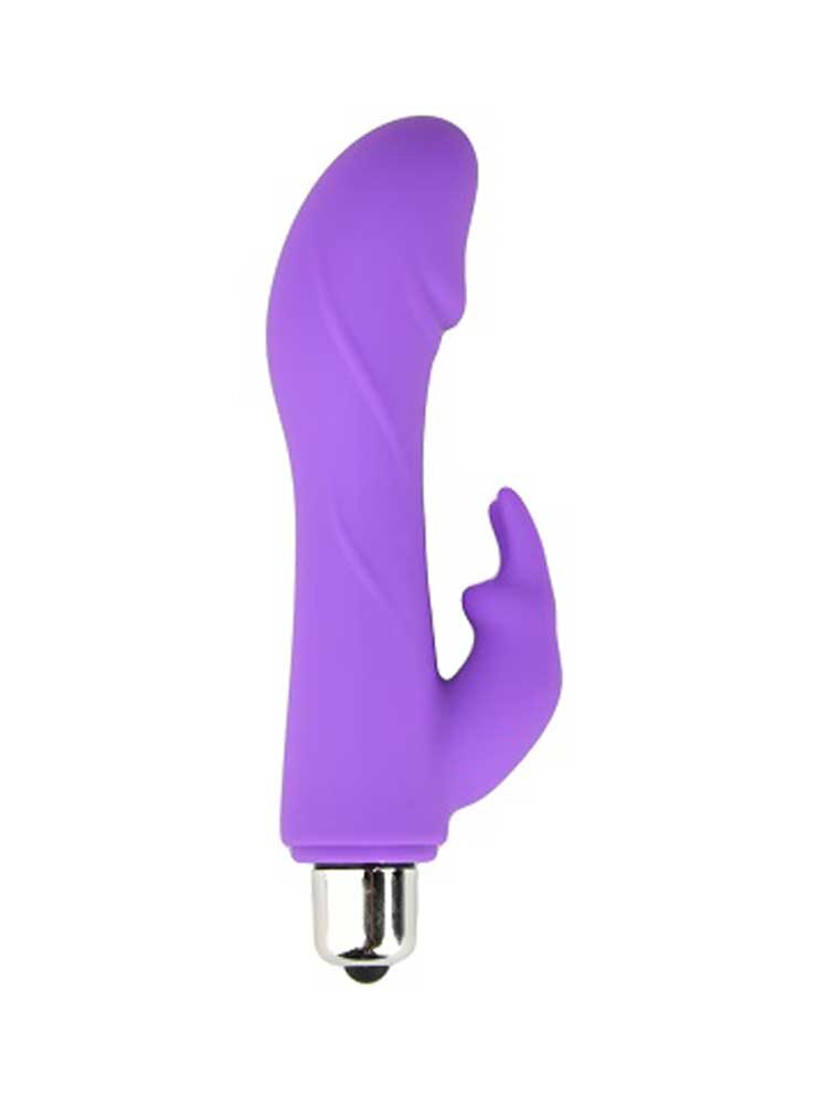 Mini Rabbit 7 Function Silicone Bullet Vibrator Purple by Loving Joy
