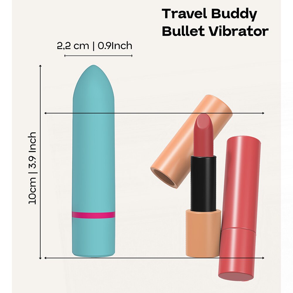 10.0cm Travel Buddy Bullet Vibrator Love Signal Dream Toys