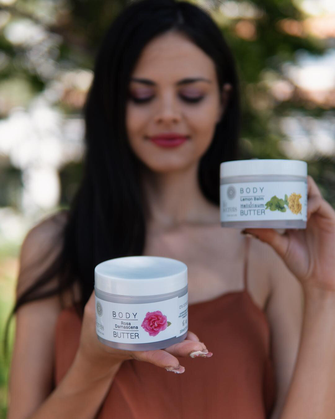 Ελίχρυσος και Βάλσαμο Λεμονιού Body Butter 200ml Life Secrets