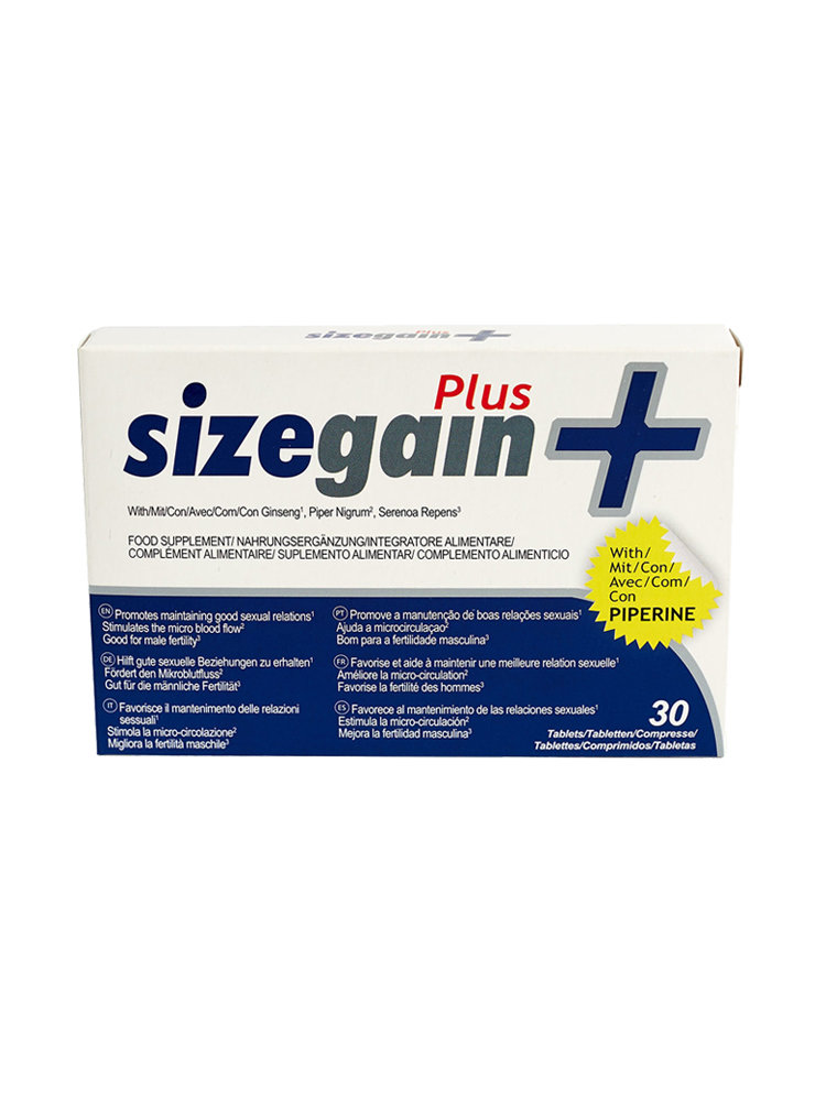Size Gain Plus 30 Capsules by 500cosmetics