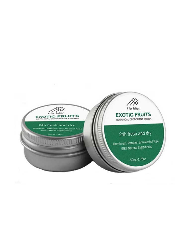 Exotic fruits – Botanical Deodorant Cream Αποσμητικό σε μορφή κρέμας 50ml P for Pelion