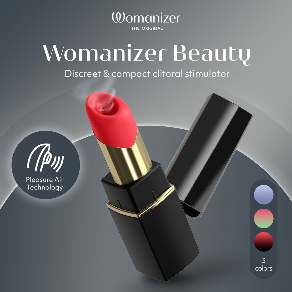 12.7cm Beauty Lipstick Clitoral Stimulator by The Original Womanizer