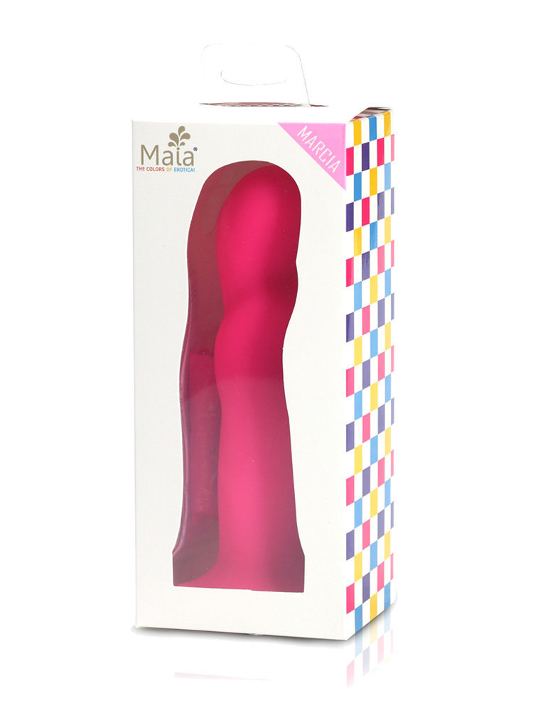 Riley Silicone Dildo Pink by Maia Toys