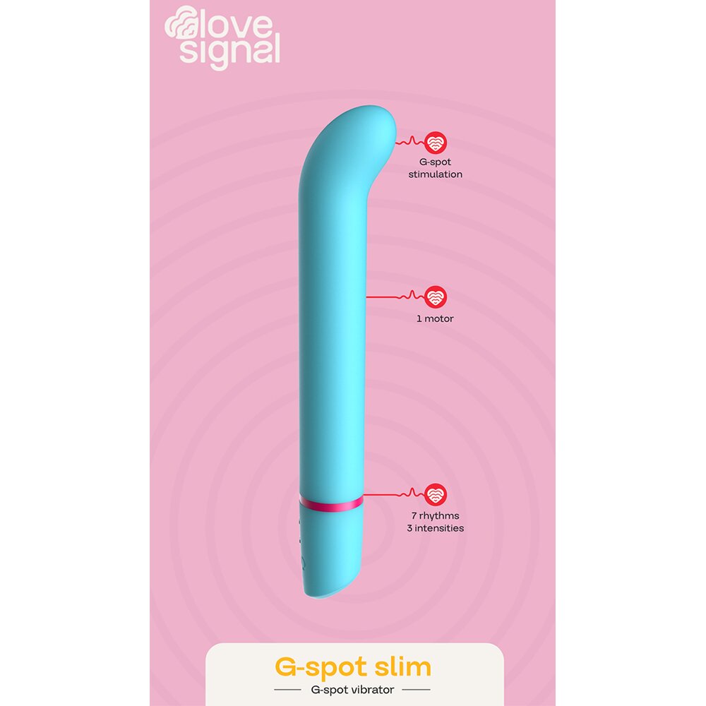 16.5cm G-Spot Slim Vibrator Love Signal Dream Toys