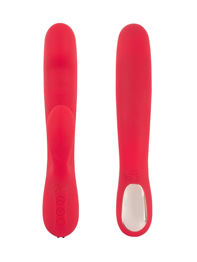 21.2cm Thumping Rabbit Silicone Vibrator Sweet Smile Orion