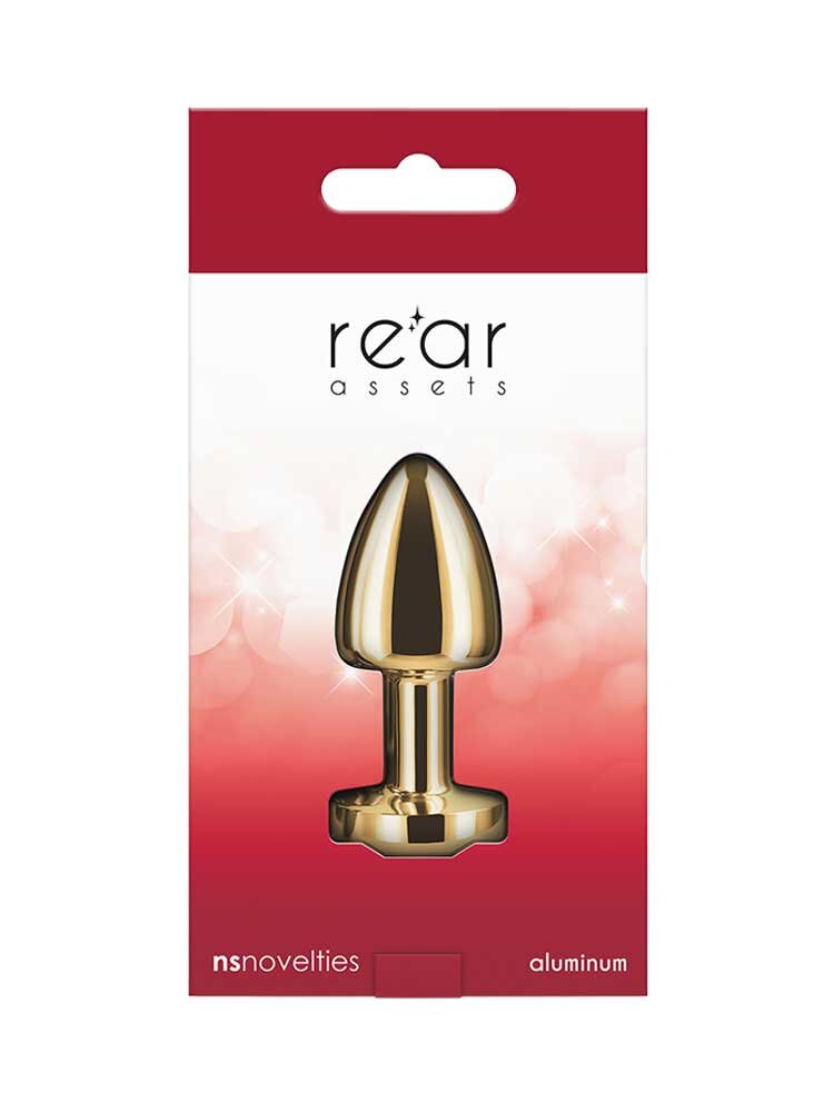 2.6cm Ø Petite Rear Assets Gold Butt Plug 6.0cm NSNovelties