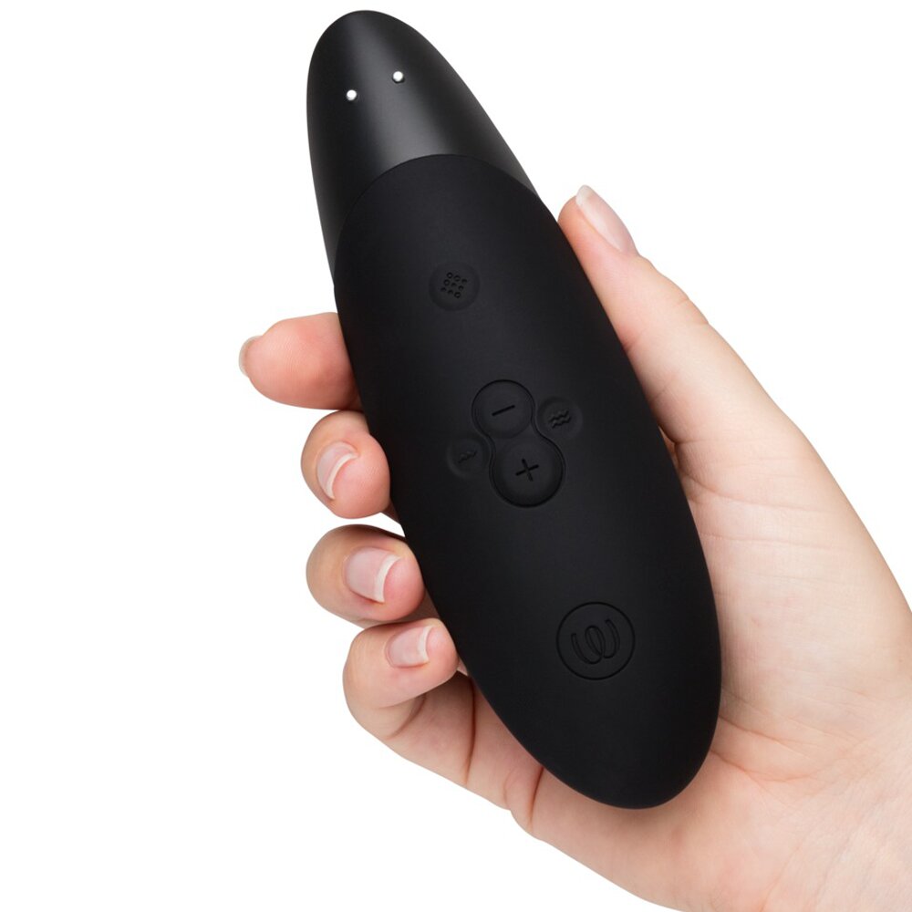 15.8cm Enhance Clitoral Stimulator Black by The Original Womanizer