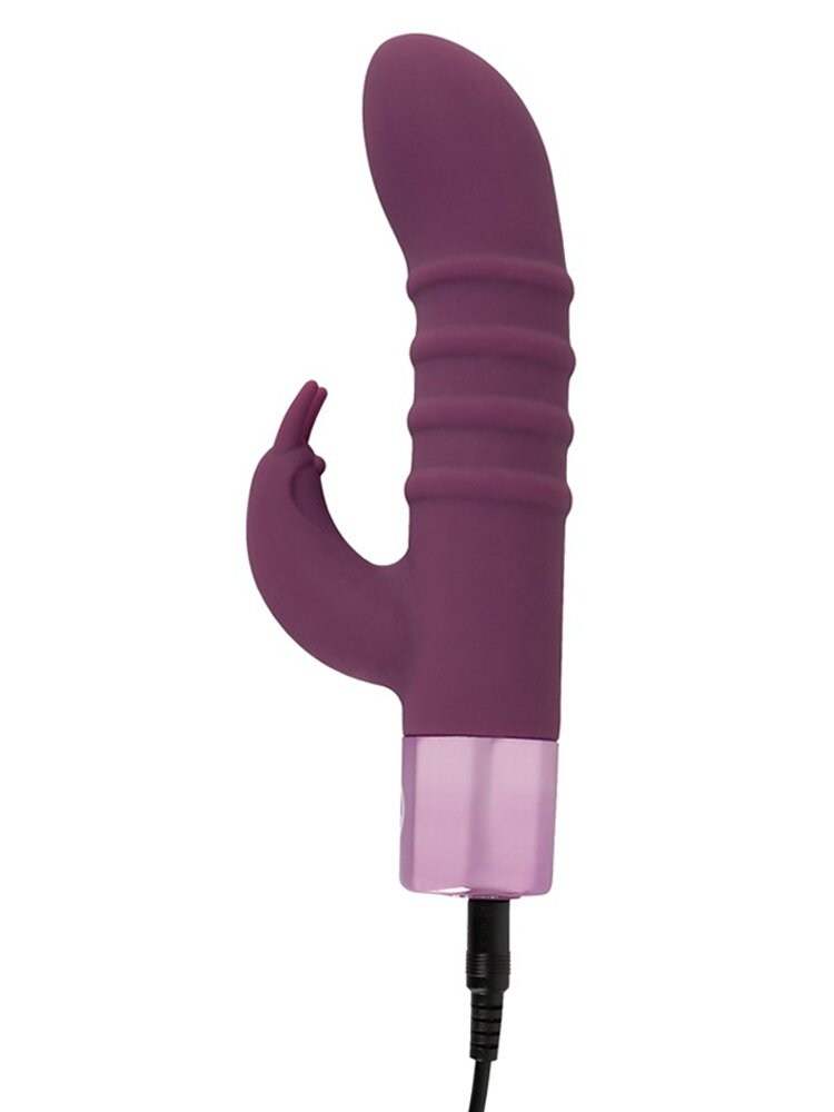 16.0cm Elegant Series Multispeed Silicone Rabbit Vibrator Orion