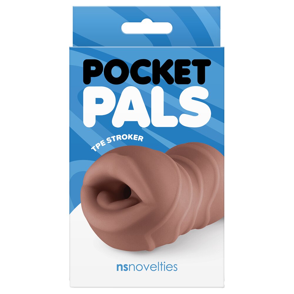 Mouth Strocker Brown Pocket Pals Ns Novelties