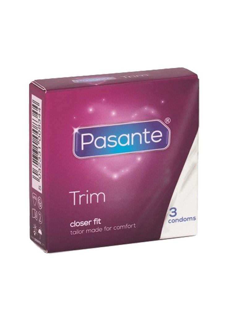 Trim Condoms 3 Pack Pasante