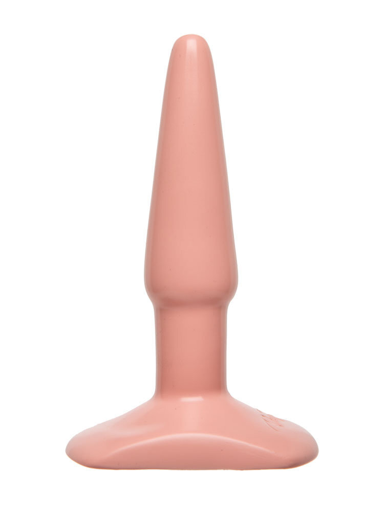 Small Smooth Butt Plug 10.50cm Natural by Doc Johnson