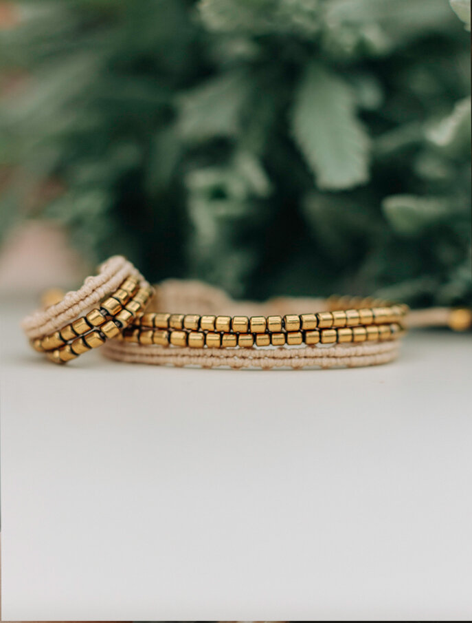 Celine Macrame Bracelets by Cherry Anthie