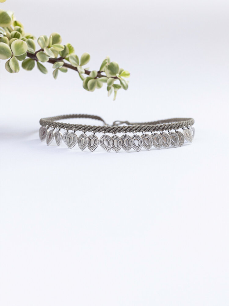 Daphne Macrame Choker by Cherry Anthie