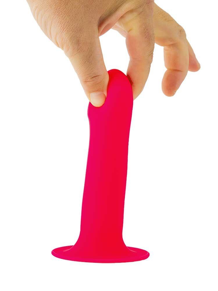Premium Silicone Dildo 16.50cm Dual Density Pink Thermo Reactive by Dream Toys