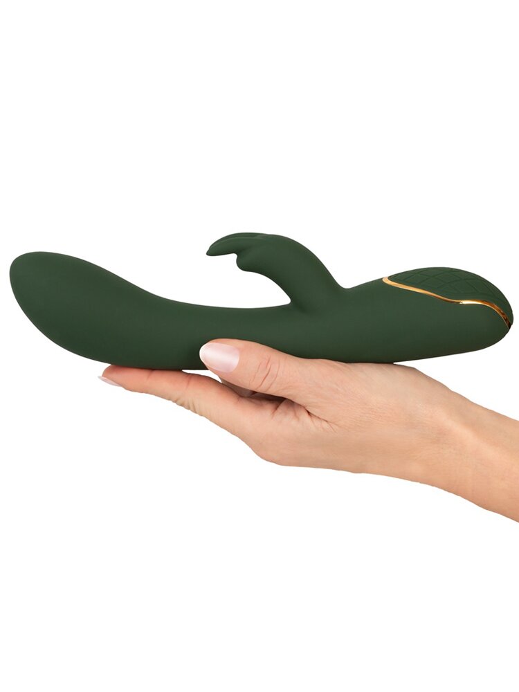 23.0cm Emerald Love Luxurious Slicone Rabbit Vibrator Orion