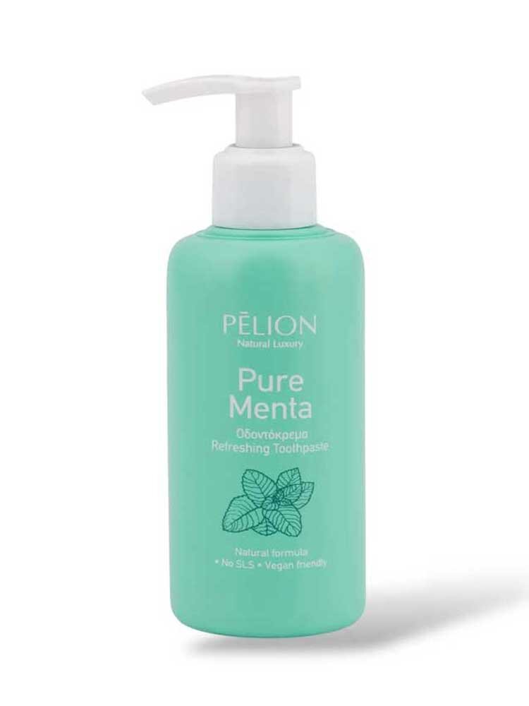 Pure Menta Φυσική οδοντόκρεμα για όλη την οικογένεια 200ml P for Pelion