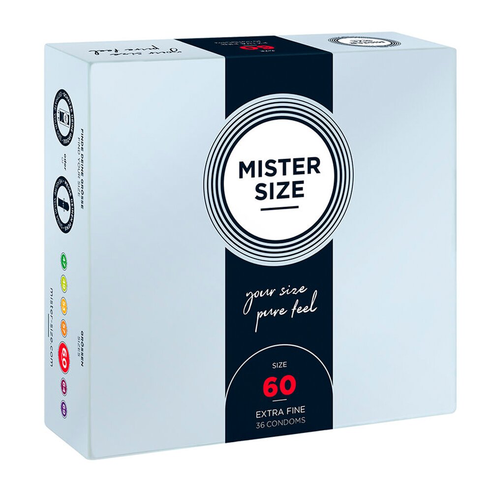 Προφυλακτικά XL 36 Pack (60mm) Mister Size