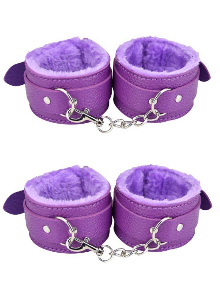 Beginner's Bondage Kit Purple (8 Piece) by Loving Joy