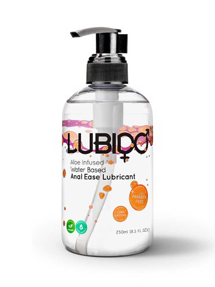 Aloe Infused Waterbased Anal Ease Lubricant 250ml Lubido