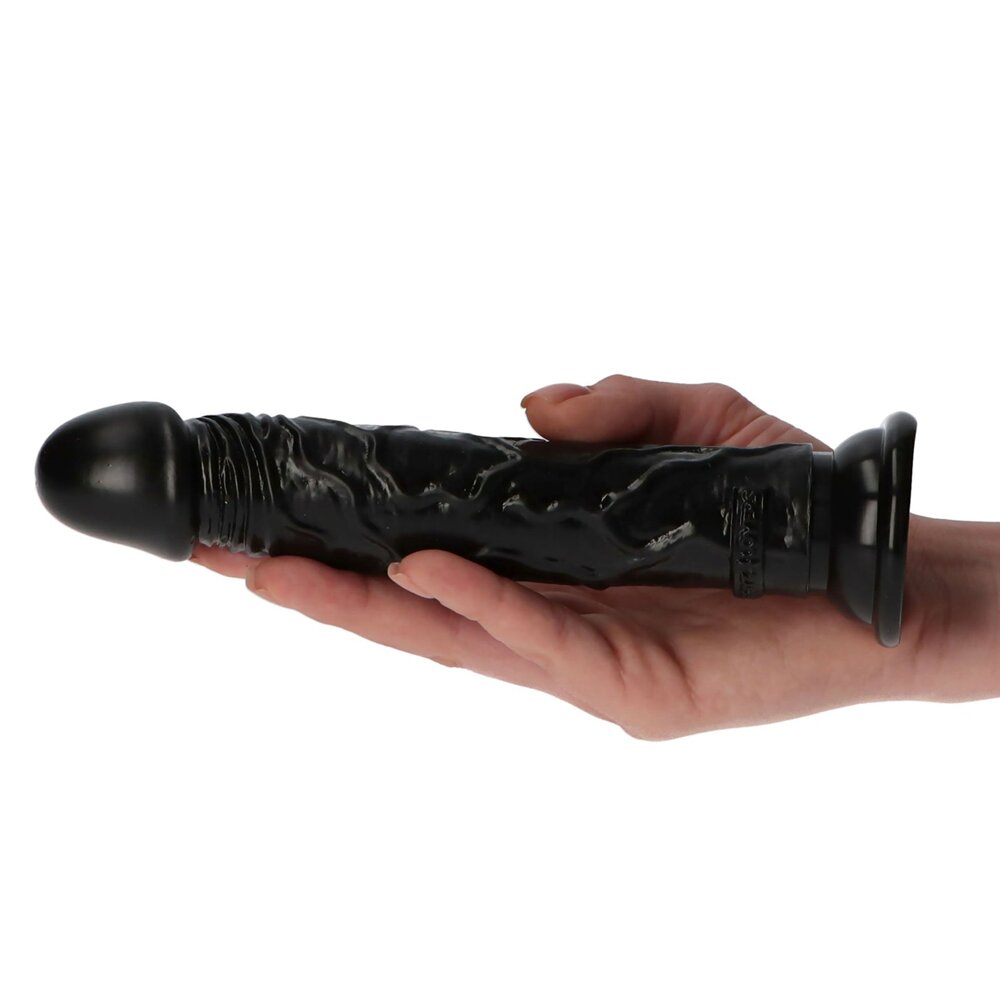 19.0cm Amedeo Realistic Dildo Black Toyz4Lovers