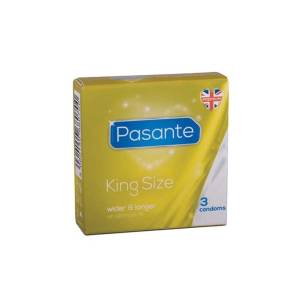 Pasante King Size Condoms 3 pack