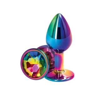 Rear Assets Multicolor Small Butt Plug by NSNovelties