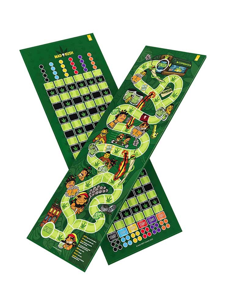 MadKush 2 in 1 Party Board Game by MadPartyGames