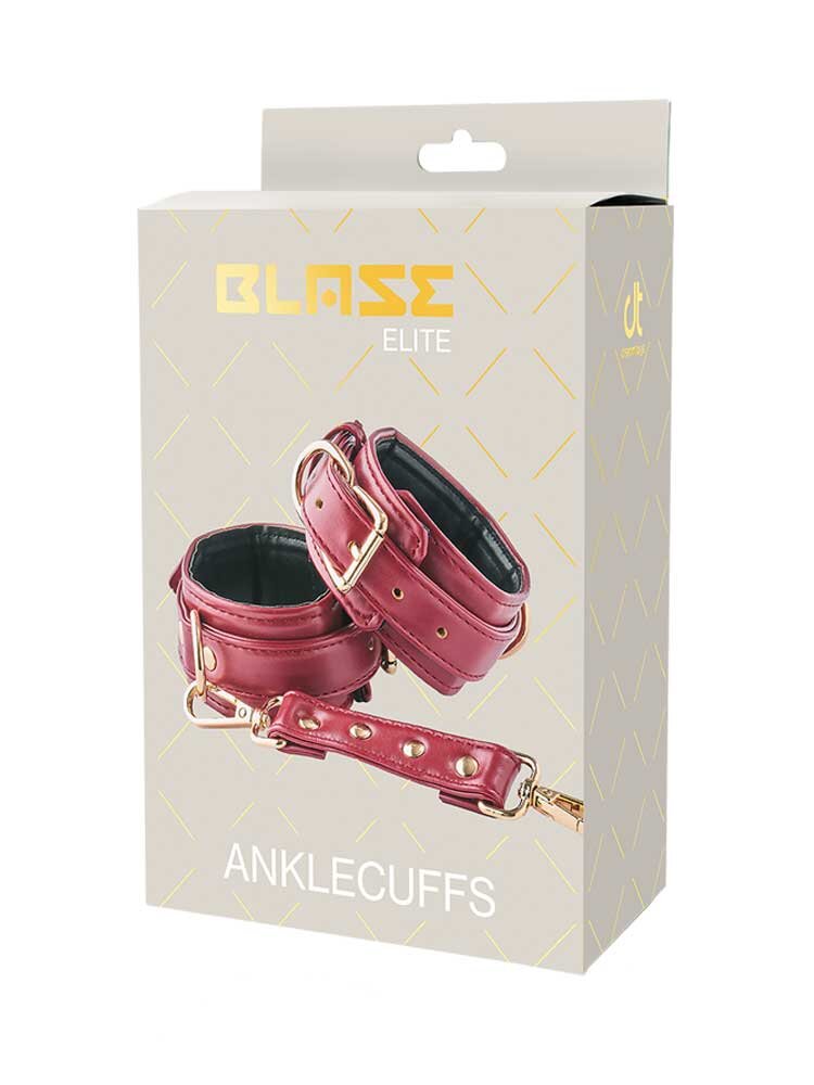 Blaze Elite Ankle Cuffs Red by Dream Toys