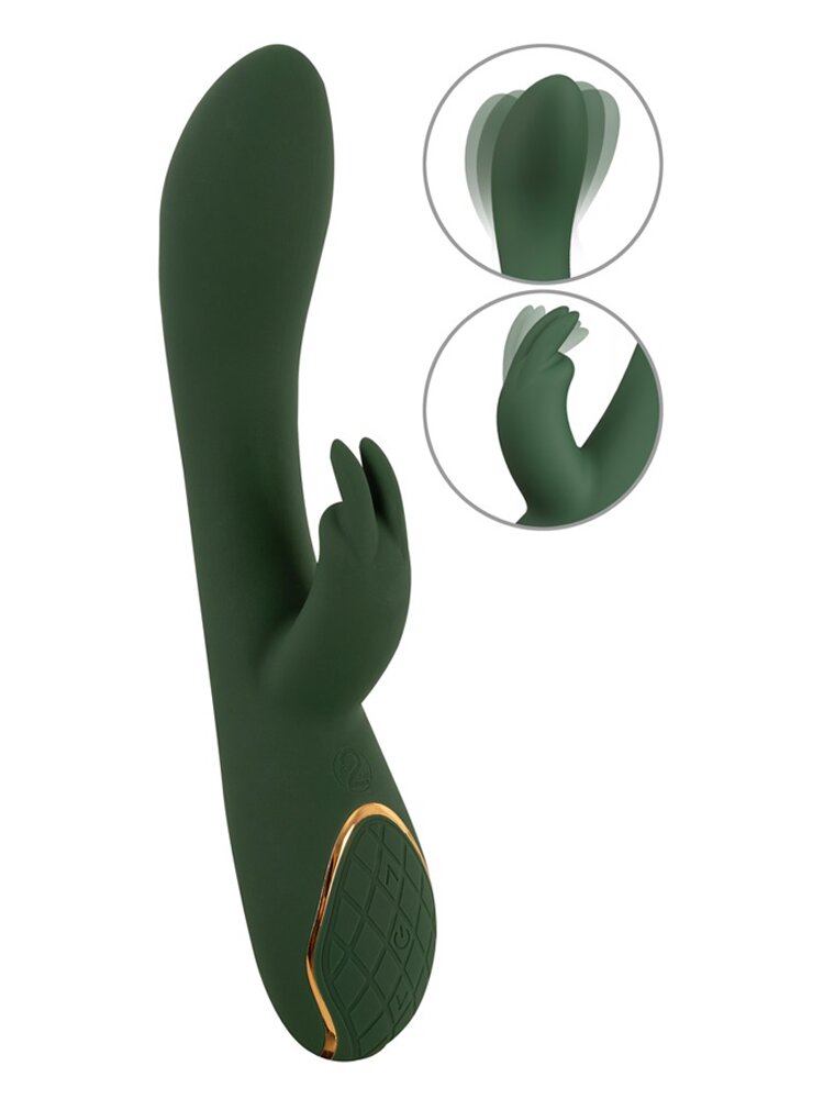 23.0cm Emerald Love Luxurious Slicone Rabbit Vibrator Orion