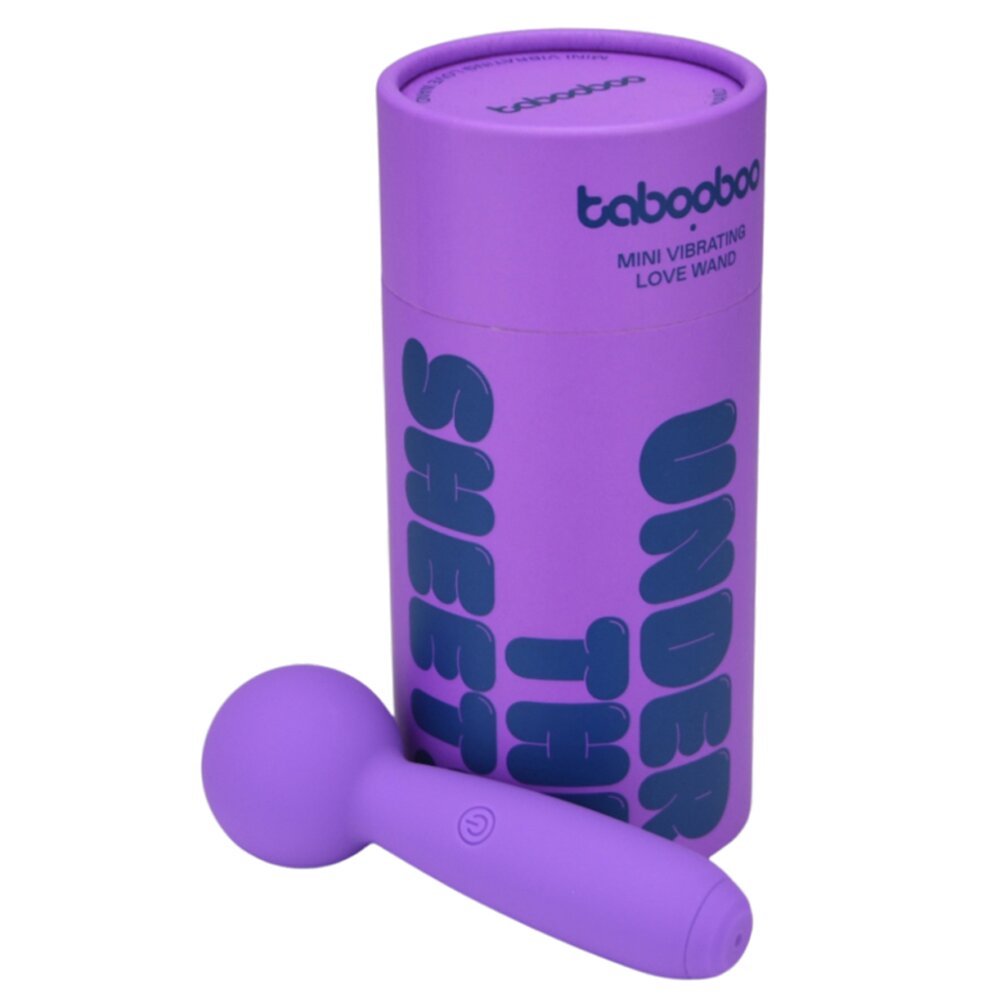11.5cm Under The Sheets Mini Wand Vibrator Tabooboo
