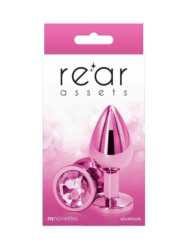 3.4cm Ø Medium Rear Assets Pink Butt Plug 8.2cm NSNovelties