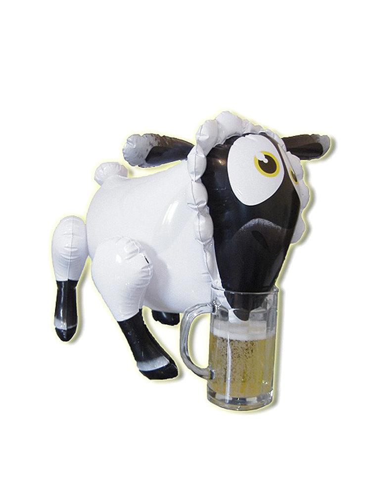 'Lady Bah Bah' Inflatable Celebrity Sheep by Naughty Originals