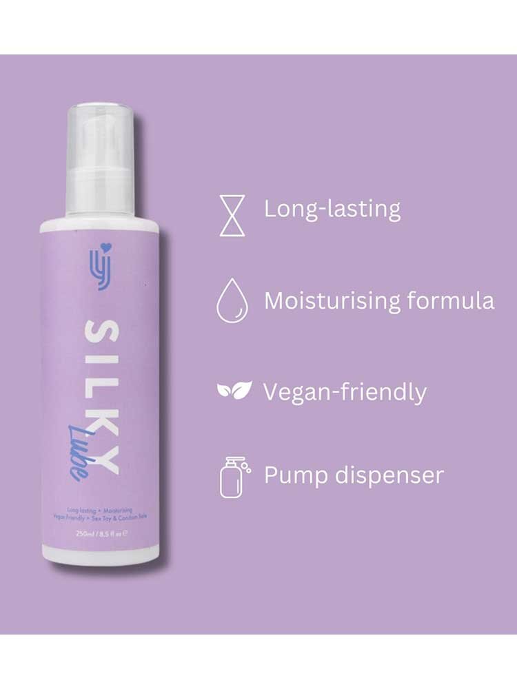 Silky Hybrid Waterbased Lubricant 250ml Loving Joy