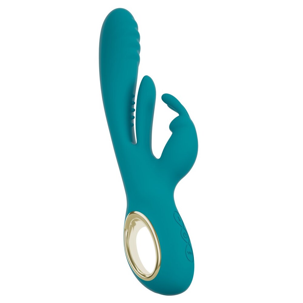 25.0cm Rabbit Thrusting Vibrator with G-Spot Stimulation Sweet Smile Orion