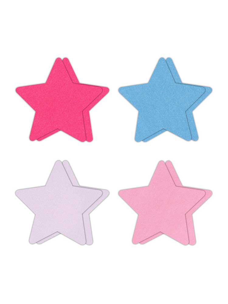 Star 4 Colors A (4 Pairs) Pretty Pasties NS Novelties