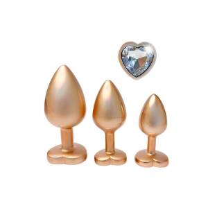 4.3cm ØMax Gleaming Love Trainer Kit Gold Heart Gem Dream Toys