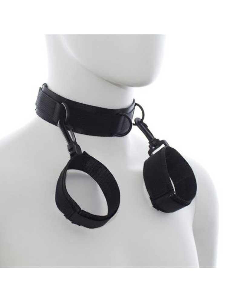 Easy Cuffs with Collar by Toyz4Lovers