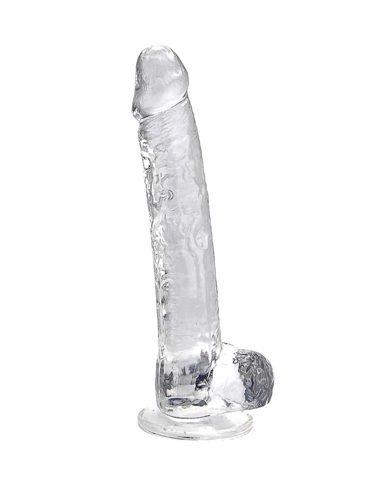 28.0cm Dildo with Balls Clear Loving Joy