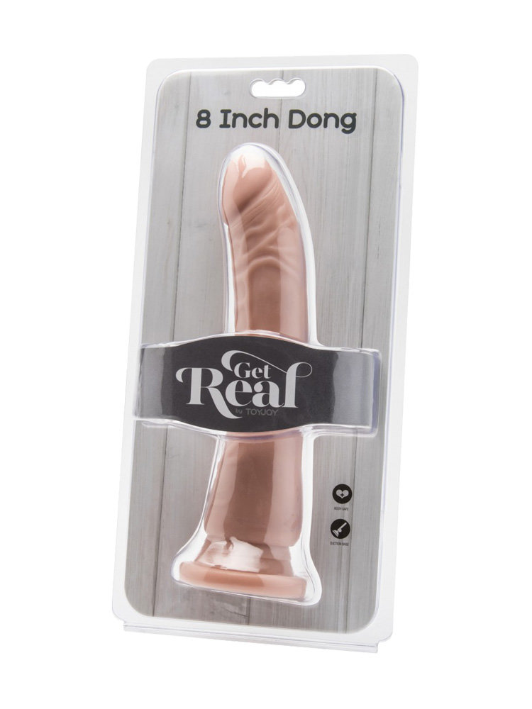Get Real 20cm Dildo Natural by ToyJoy