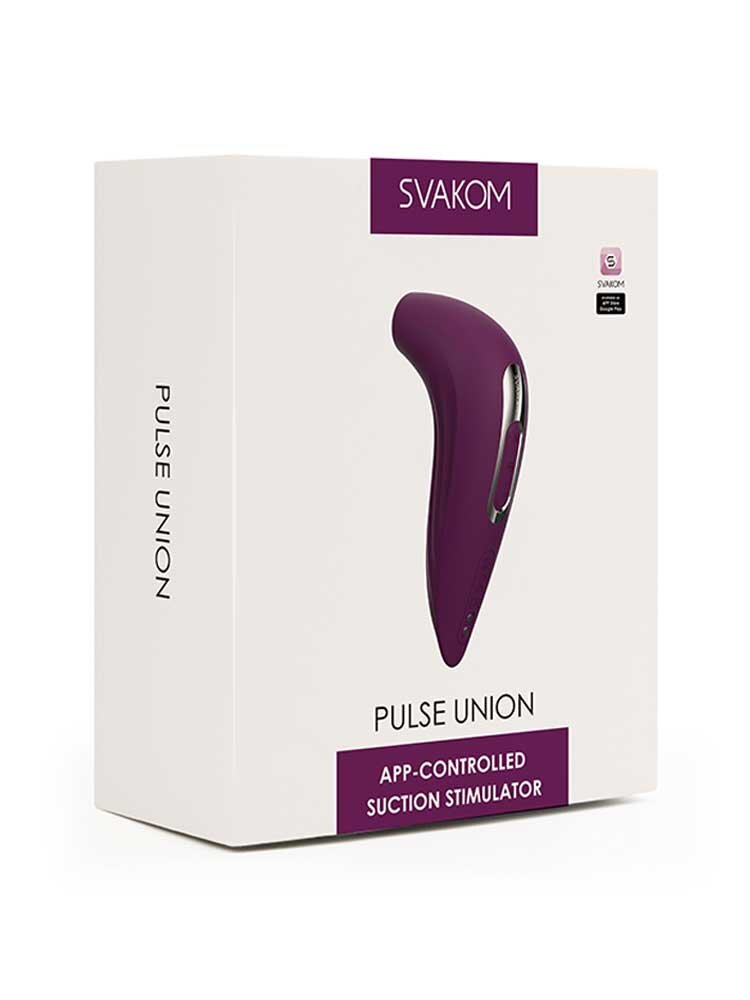 12.2cm Pulse Union Vibrator Purple Svakom